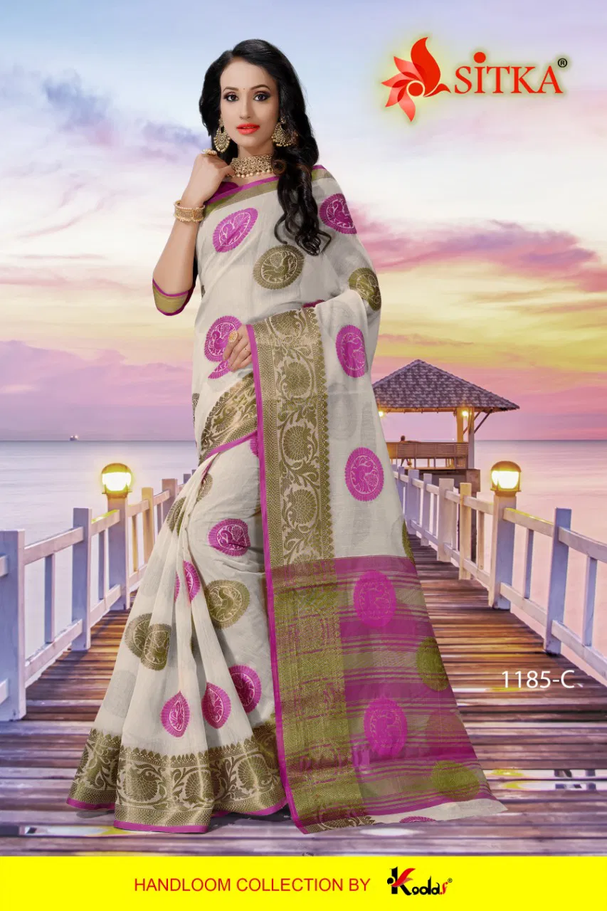 Mednapuri 1185 Poly Cotton Festive Wear Saree